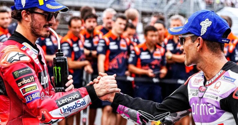 Read more about the article MotoGP, Marele Premiu al Franței: Weekend perfect pentru Jorge Martin! Marc Marquez, o nouă evoluție entuziasmantă.