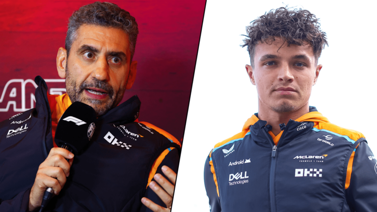 Read more about the article Lando Norris poate câștiga campionate mondiale: Andrea Stella îl susține pe tânărul pilot McLaren