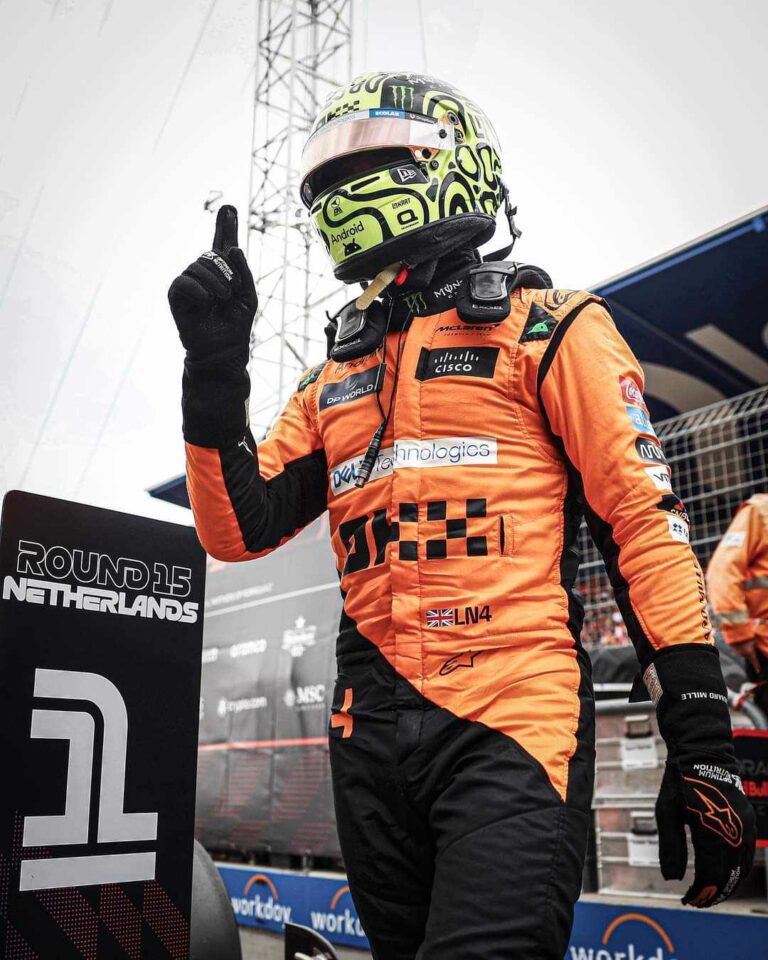 Read more about the article Lando Norris, imperial la Zandvoort