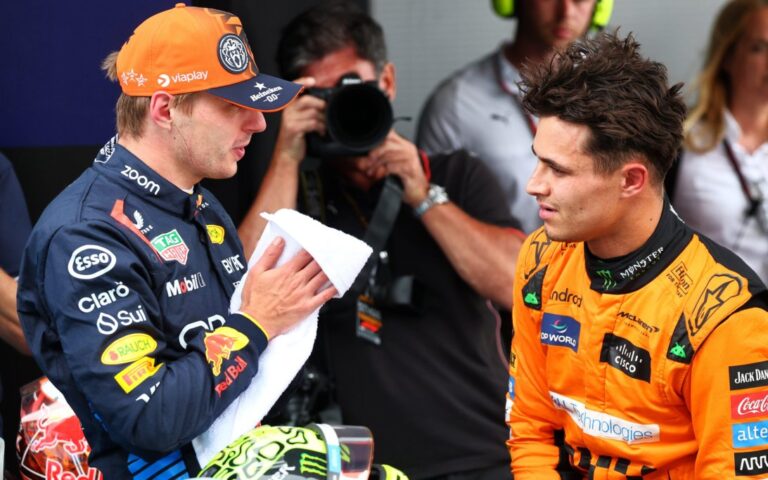 Read more about the article Lando Norris vs Max Verstappen: duelul captivant pentru titlul mondial în Formula 1 din 2024