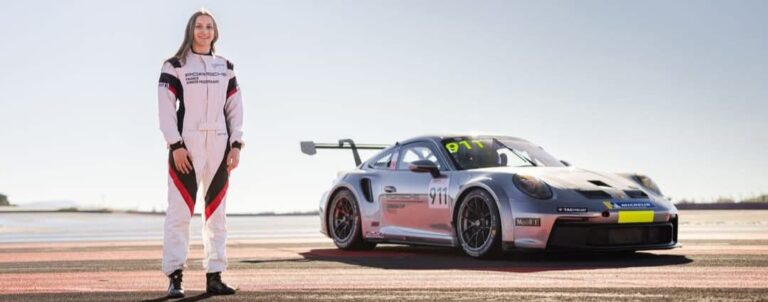 Read more about the article Karen Gaillard câștigă Programul de Juniori și participă anul viitor în Porsche Carrera Cup France