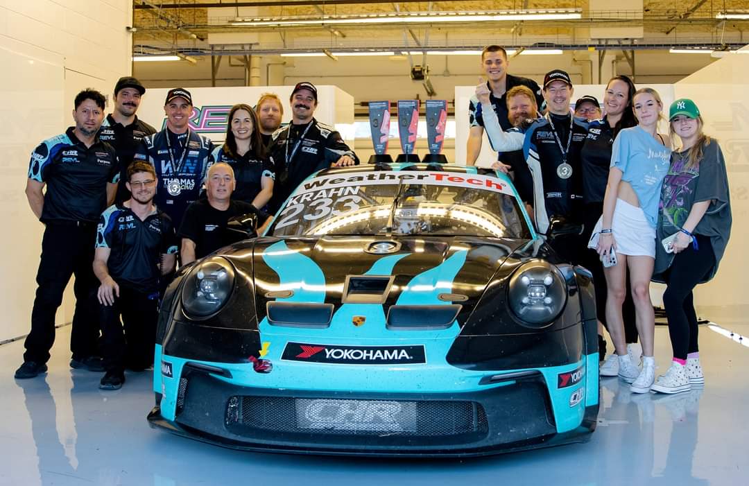 Read more about the article Podium pentru Thomas Merrill, Charlie Hayes și Reinhold Krahn în Porsche Endurance Challenge North America