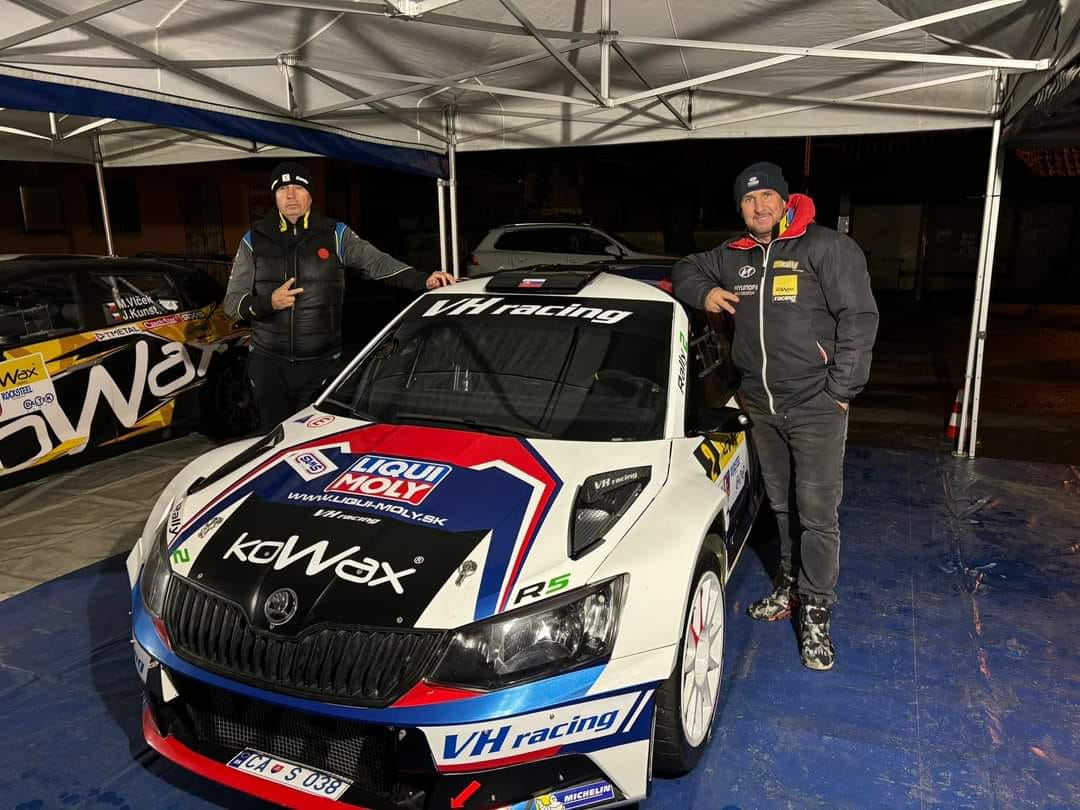 Vladimír Hanuš și Róbert Čech încheie Daltek Rally Fulnek-Odry pe podium