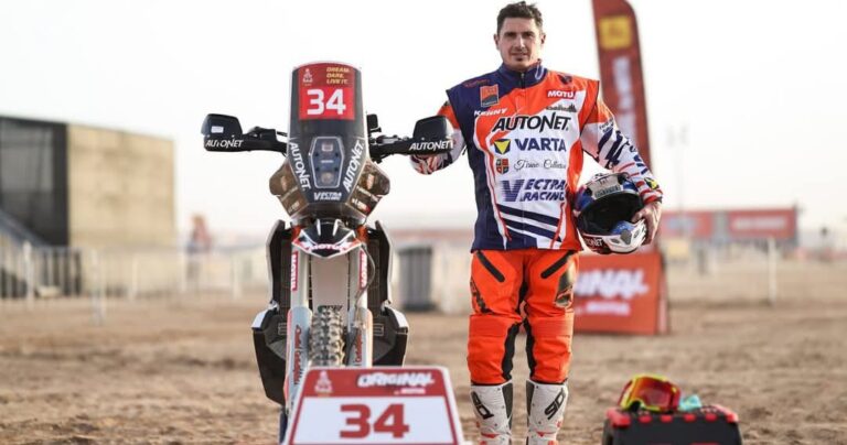 Read more about the article Mani Gyenes începe perfect Raliul Dakar