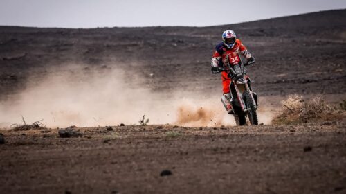 Mani Gyenes încheie Stage 6 în Raliul Dakar