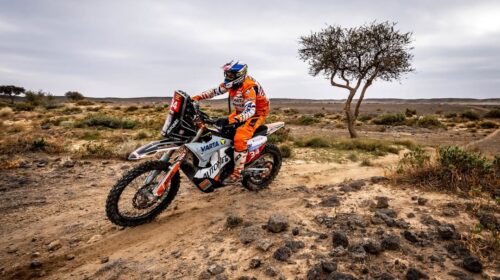 Mani Gyenes încheie Stage 5 în Raliul Dakar