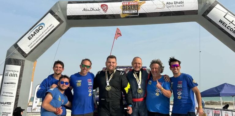 Read more about the article Marian Andreev și Matei Negulescu au încheiat Abu Dhabi Desert Challenge