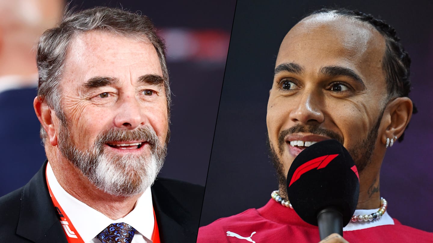 You are currently viewing Nigel Mansell îl susține pe Lewis Hamilton la Ferrari și prevede un sezon „incredibil” pentru Formula 1